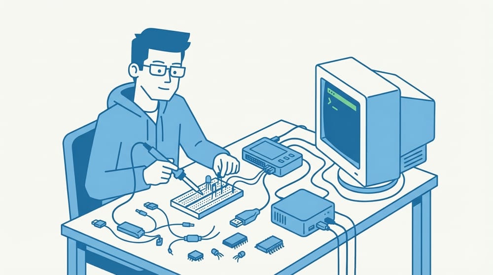 Hardware setup, lack of knowledge, and building apps