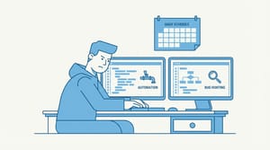 Working hard, Problems with programs and Automation