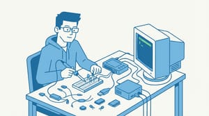 Hardware setup, lack of knowledge, and building apps